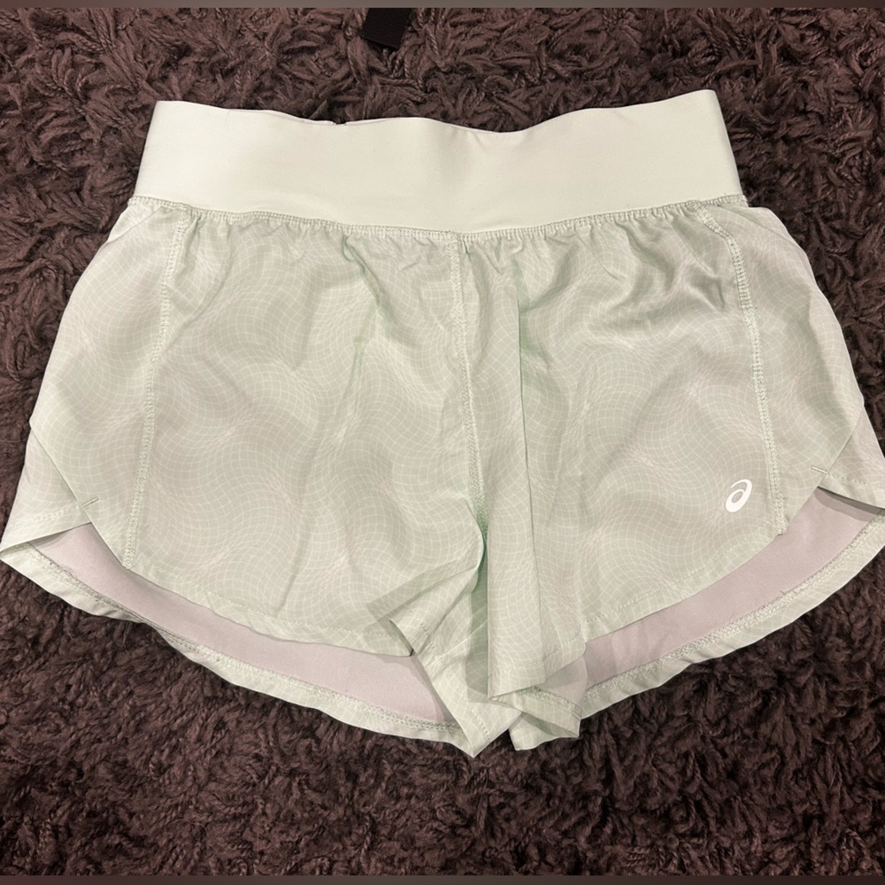 Asics Women's Mint Athletic Shorts